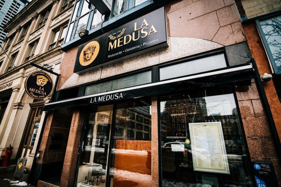 La Medusa Restaurant Facade